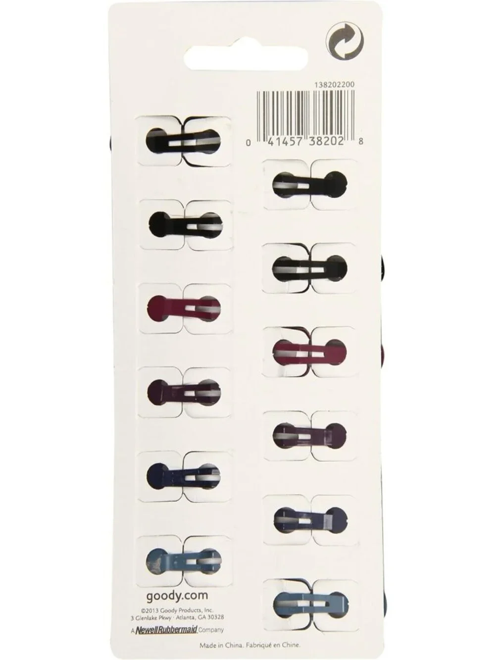 12 Count Snap Clips - Dark Neutral Hair Accessories for All Hair Types